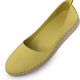 Дамски кожени балерини Nell Sunny Lime Green