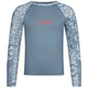 Roxy Jr Aloha Ls Kids Uv Protection T-shirt Blue