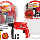 Tool Set In A Case Drill Screws Hammer