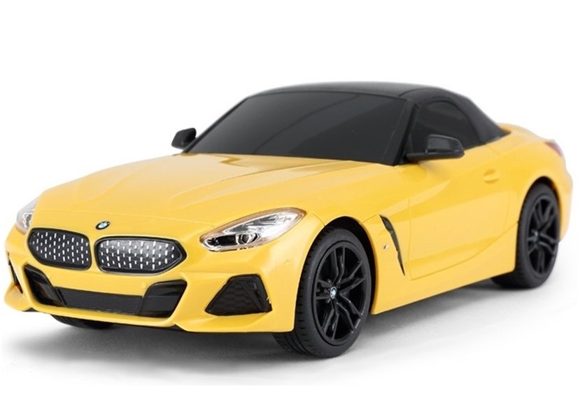 Remote Control Car R/c Bmw Z4 Roadster Rastar 1:18 Yellow