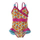 Бански за момичета Beco Pink/turquoise