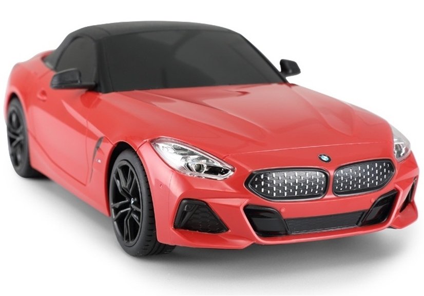 Remote Controlled Car R/c Bmw Z4 Roadster Rastar 1:18 Red