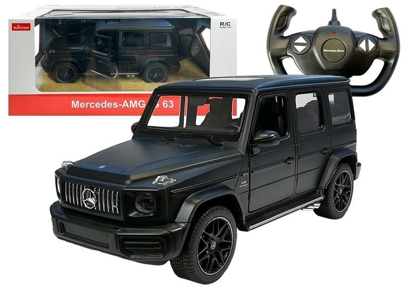 Mercedes G63 Rastar Remote Controlled Off-road Car R/c Black 1:14