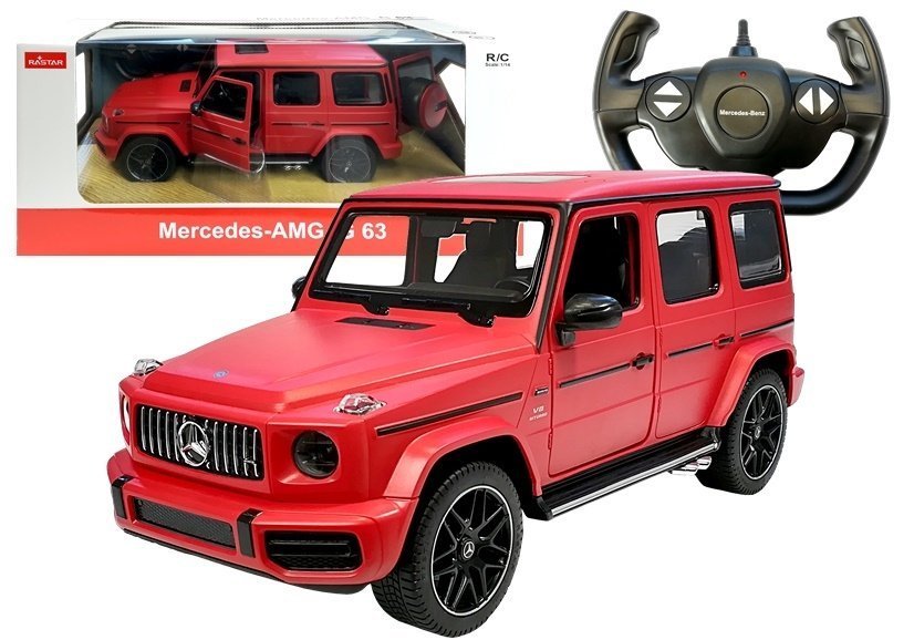 Remote Controlled Mercedes G63 Rastar R/c Red