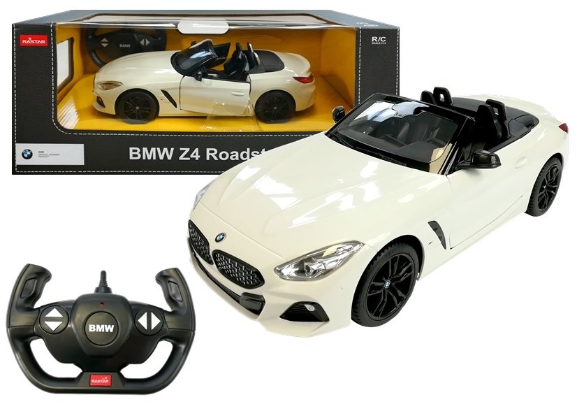 Bmw Z4 Roadster R/c Car Rastar 1:14 White