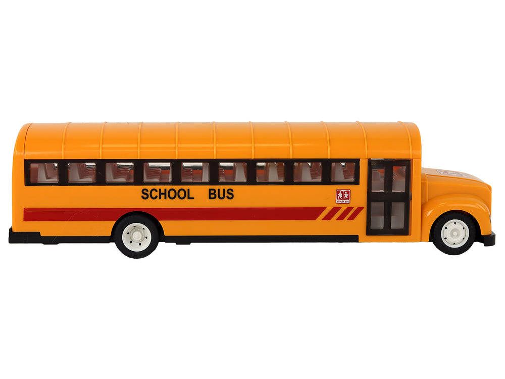 Yellow Remote Controlled R/c School Bus With Opening Doors