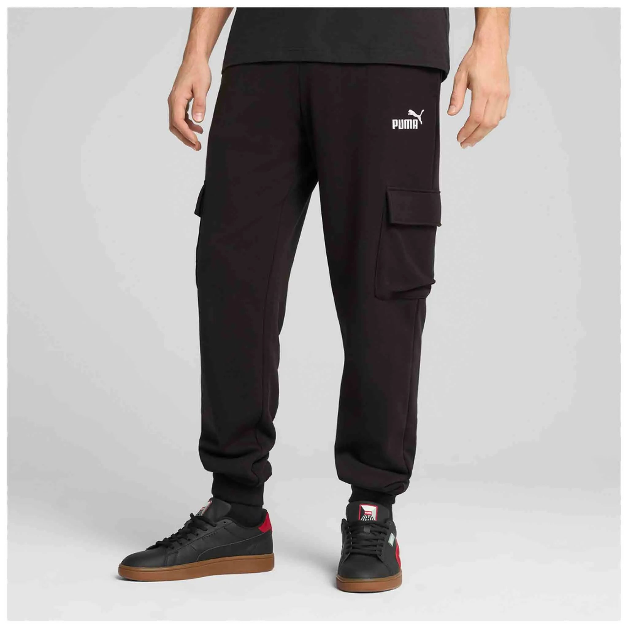 Tepláky Puma Ess No. 1 Logo Cargo Pants Black 2xl