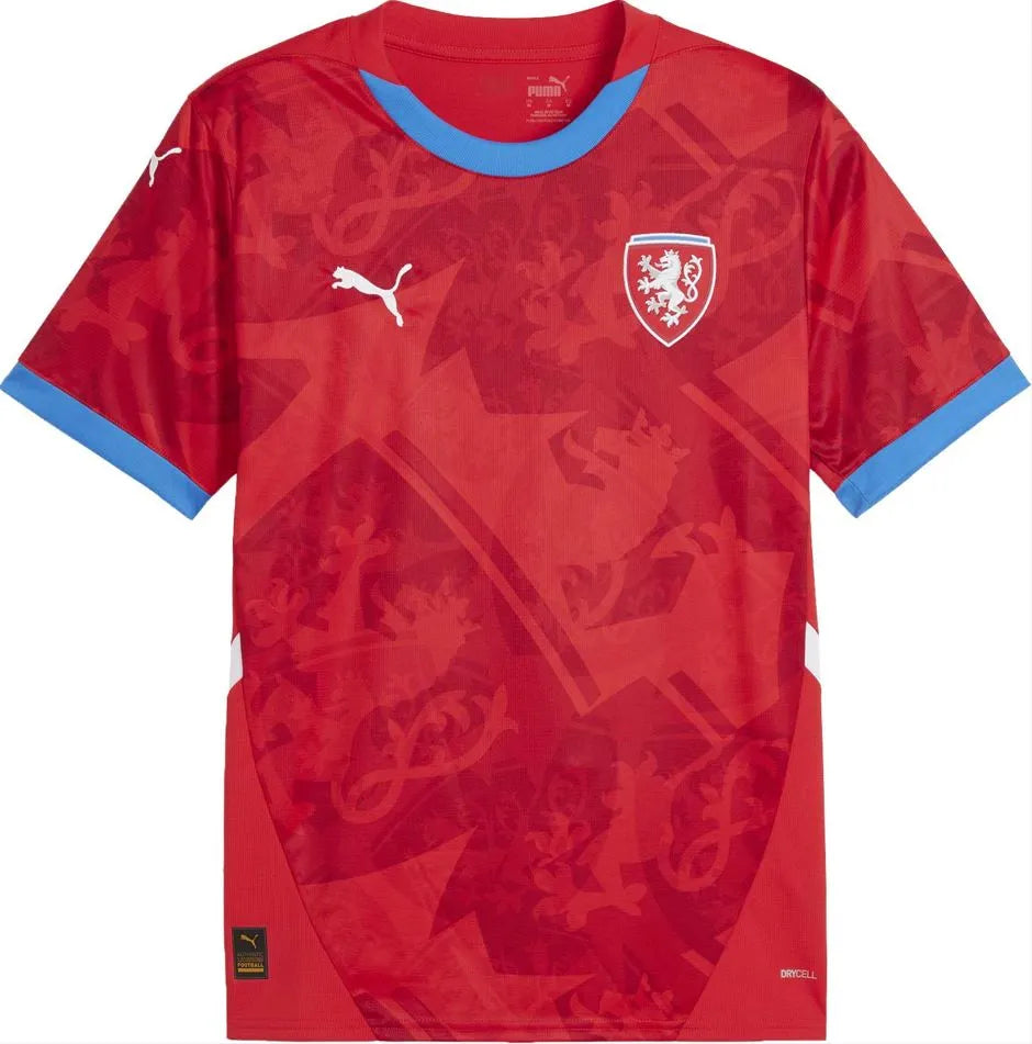 Koszulka reprezentacji narodowej Puma Czech Home Jersey czerwona