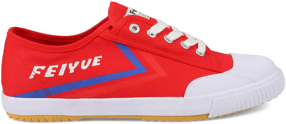 Chaussures Enfant Feiyue Jr Toile Rouge