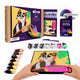 Okto Cat With A Bow Art Kit Рисуване по номера 29x29 см