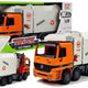Powered Garbage Truck Trash Can