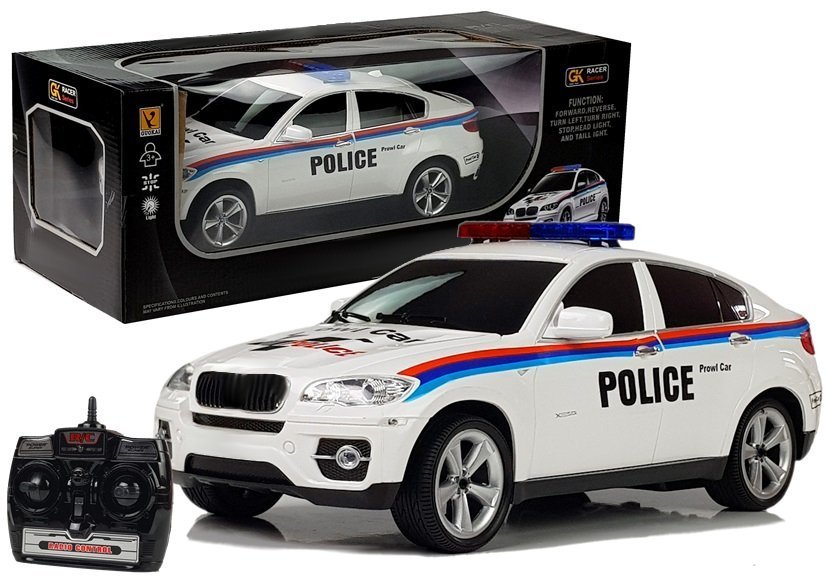 Policejní kupé na dálkové ovládání auta R/c