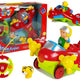 Baby R/c Airplane With Remote Control Steering Wheel Red