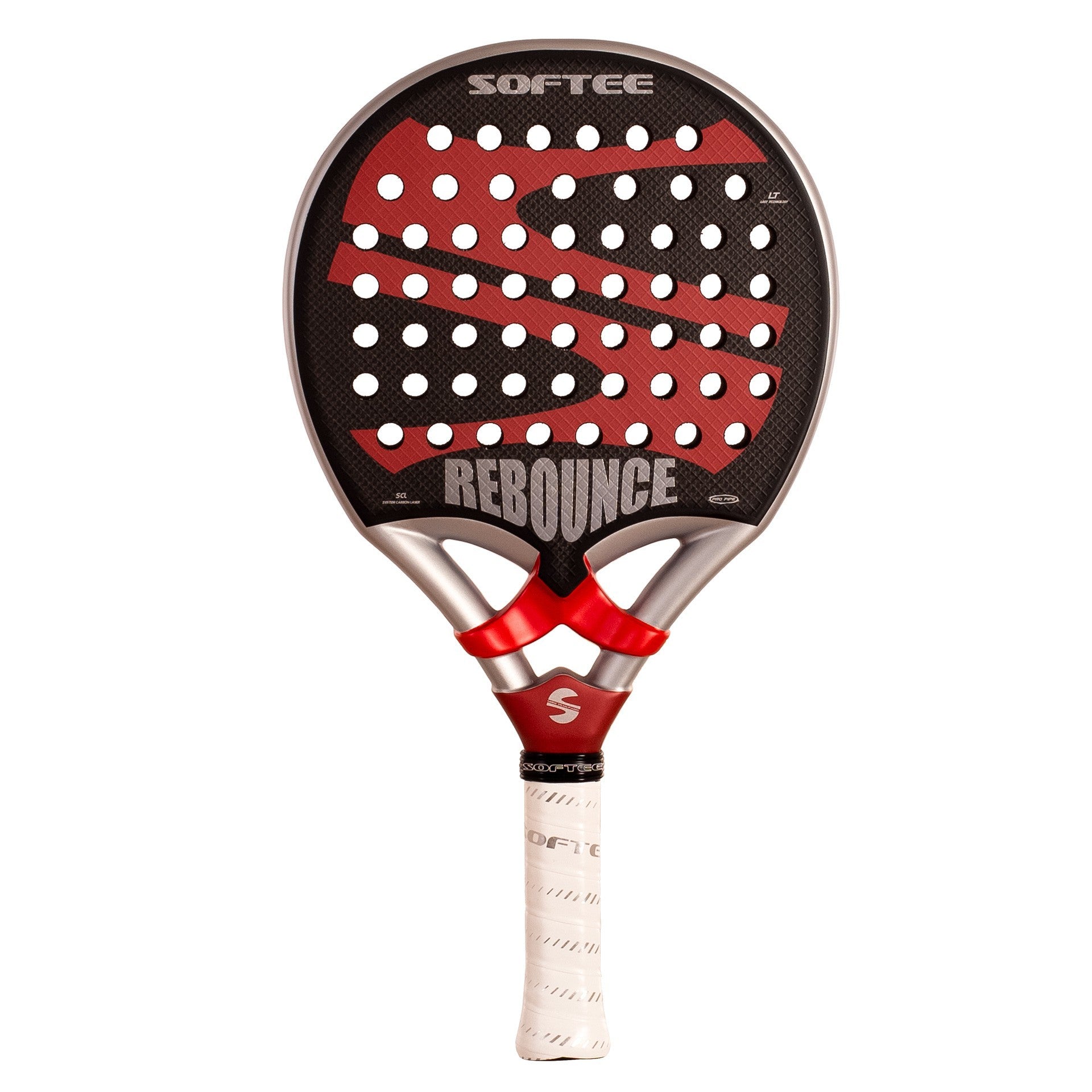 Racchetta Padel Softee Rebounce Rossa 3k Multicolor