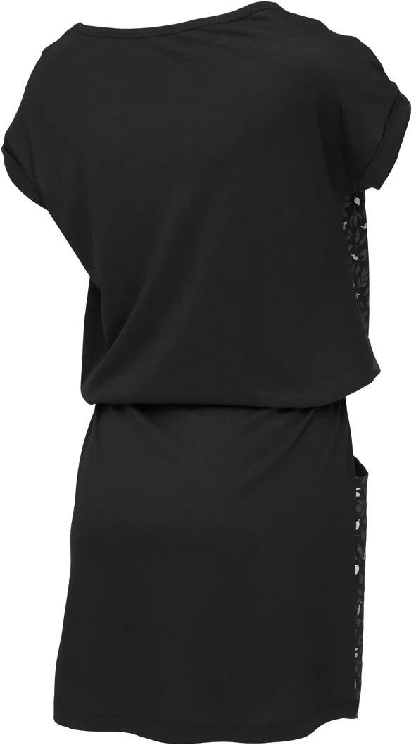 Vestido Loap Feminino Aslaris Preto Preto