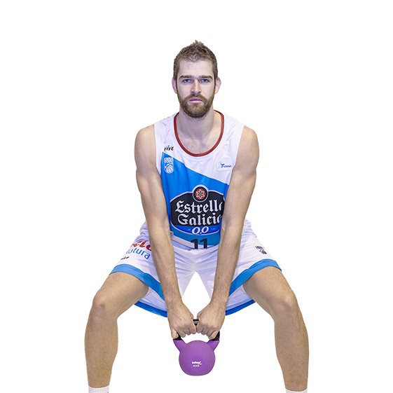 Softee Neoprene Kettlebell Único 4 Kg