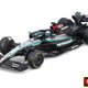 Bburago 1:43 Race Formel F1 - Mercedes-amg F1 W15 Performance (2024) #63 (george Russel) med drev