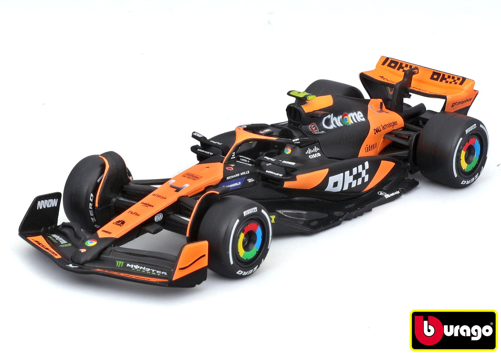 Bburago 1:43 Závod Formule F1 – Mclaren F1 Team Mcl38 Senna Edition