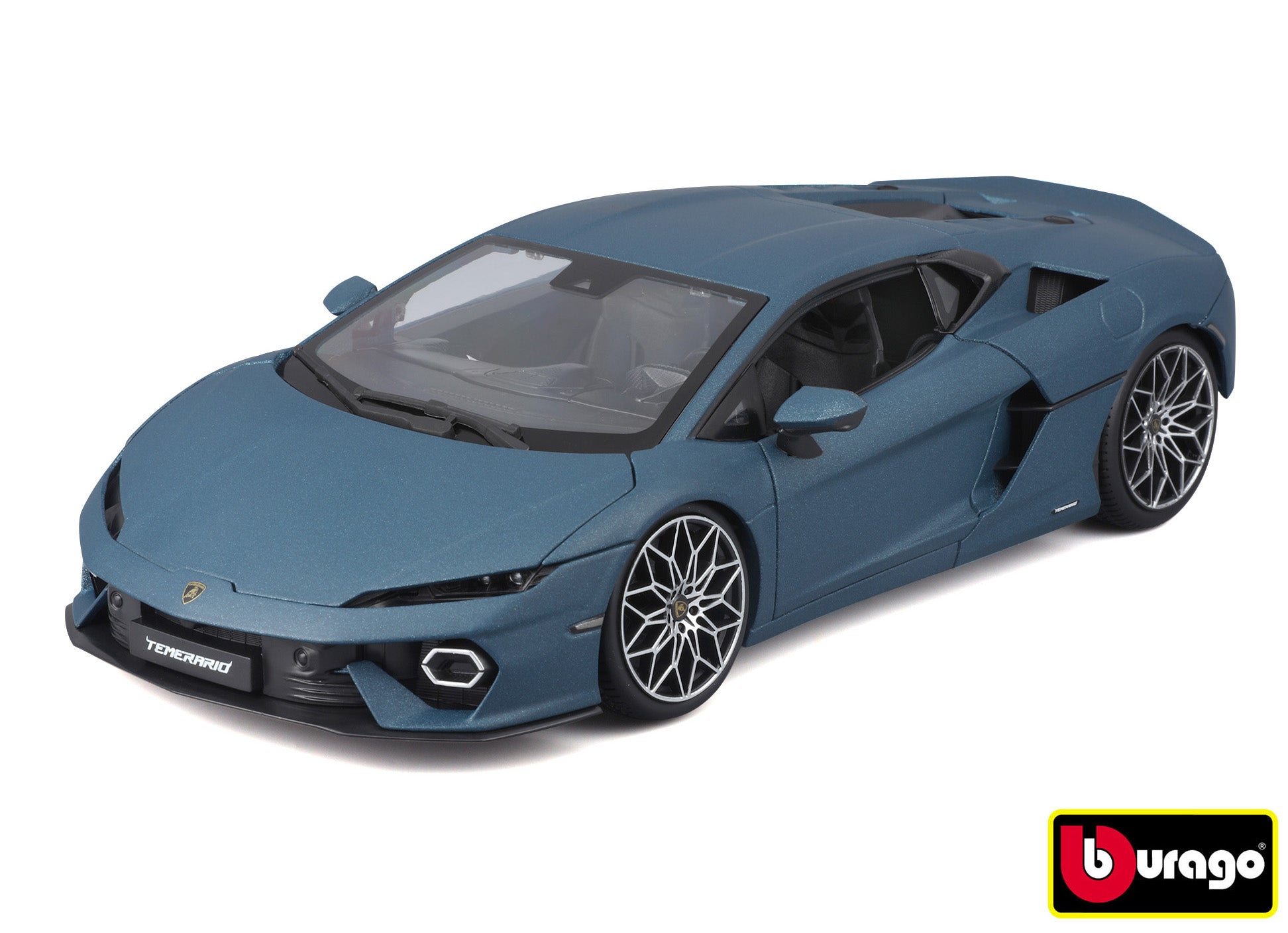 Bburago 1:18 Top - Lamborghini Temerario - Modrá