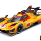 Bburago 1:18 Ferrari Racing 499p Nr.83 Yellow 24h Le Mans 2024