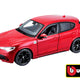 Bburago 1:24 Alfa Romeo Stelvio Red 18-21086r