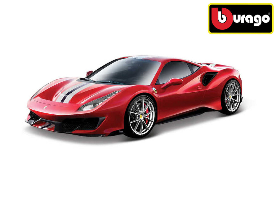 Bburago 1:24 Ferrari 488 Pista (červená)