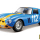 Bburago 1:24 Ferrari Racing Model Kit - 250 Gto Nr.112 Blå