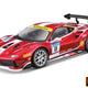Bburago 1:24 Ferrari Racing Model Kit - 488 Challenge (formula Racing 2017)