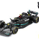 Bburago 1:24 Race Formel F1 - Mercedes-amg F1 W14 E (2023) #44 Lewis Hamilton med förare och dekor