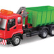 Bburago 1:43 Servicefahrzeug Hakenlift- und Kranwagen