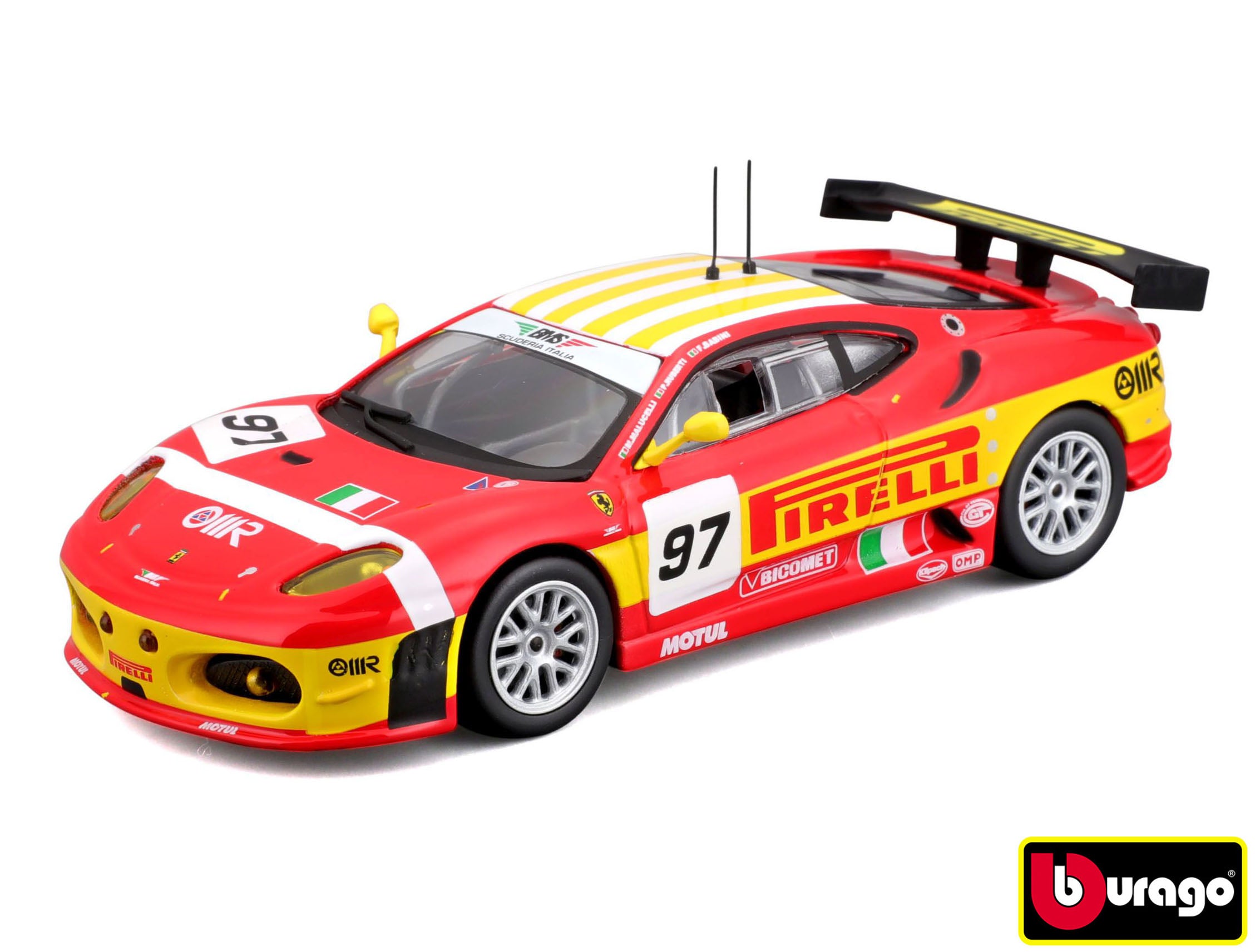 Bburago 1:43 Ferrari Racing F430 Gt2 2008