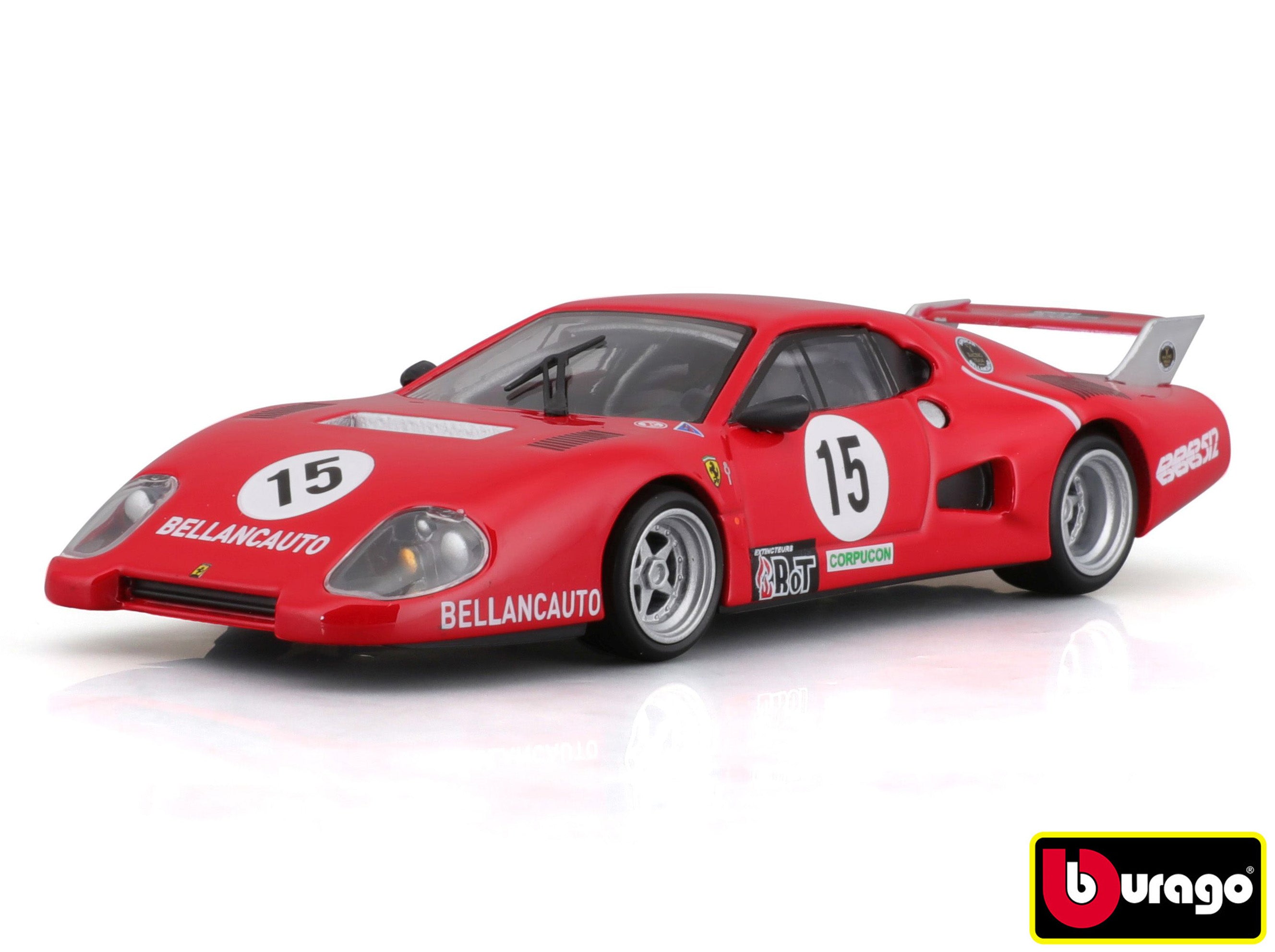 Bburago 1:43 Ferrari Racing 512 Bb II Series 1981