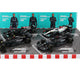Bburago 1:43 Preteky Formuly F1 4pac Mercedes-amg F1 W15 (2024) #44 L.hamil Ton #63 G.russel