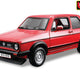 Bburago 1:32 VW Golf Mk1 Gti (1979) Rouge