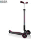 Globber Scooter Master Prime Black - Neon Pink