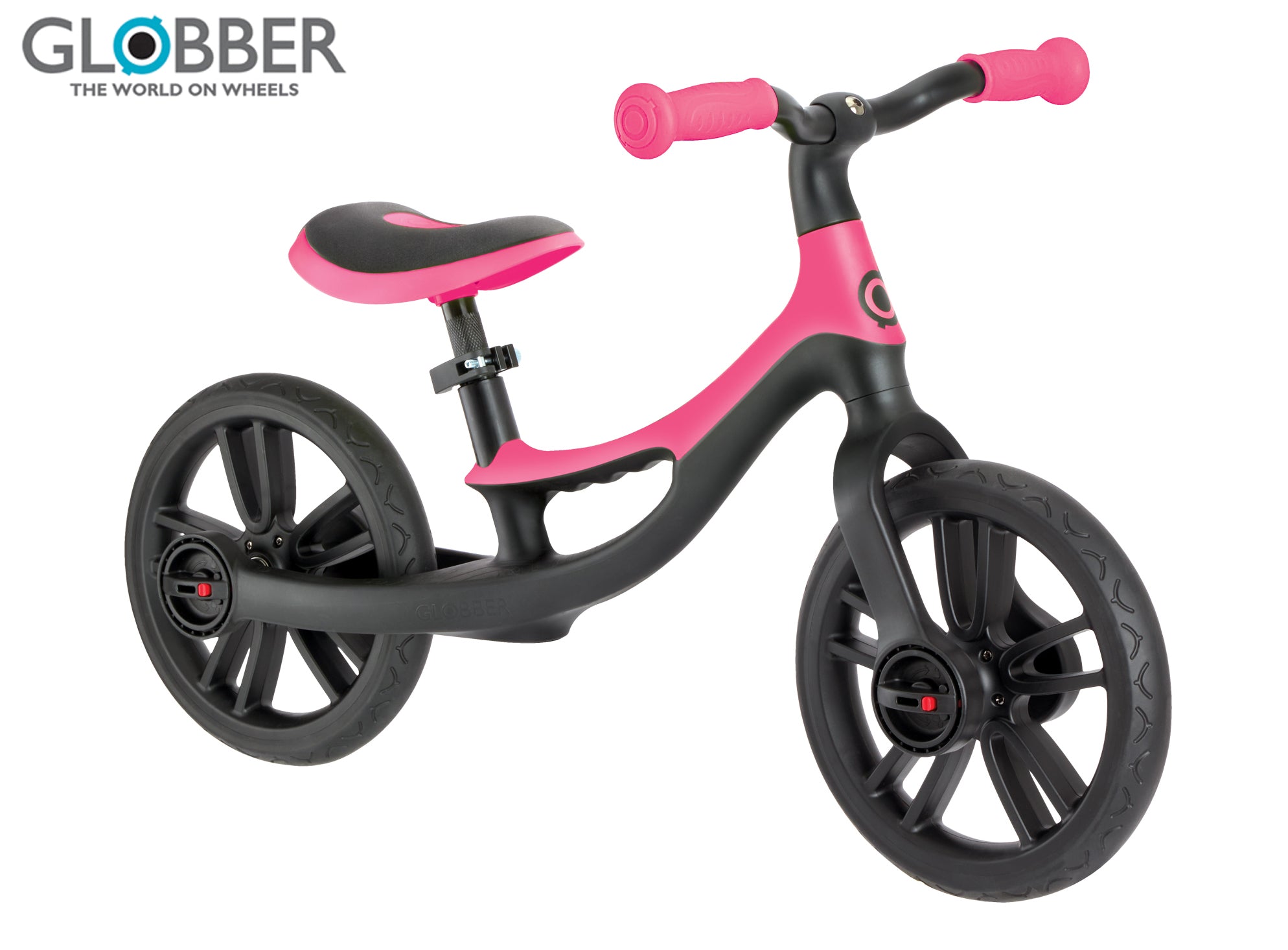 Globber Детски балансиращ велосипед Go Bike Elite - Fuchsia Pink