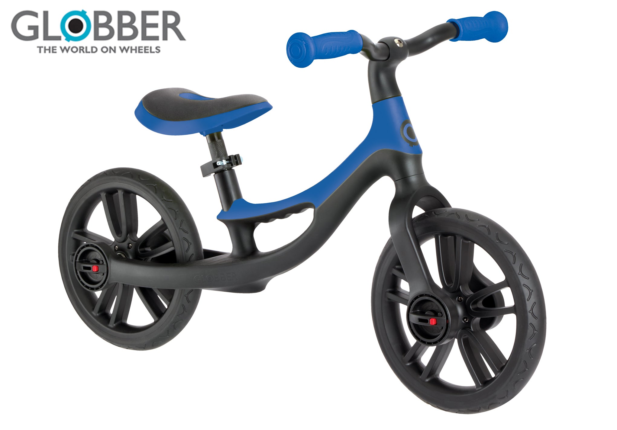 Детски балансиращ велосипед Globber Go Bike Elite - тъмносин