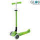 Детски триколесен скутер Globber Plus - Primo Foldable Plus Lights V2 Apple Green Light-up Wheels