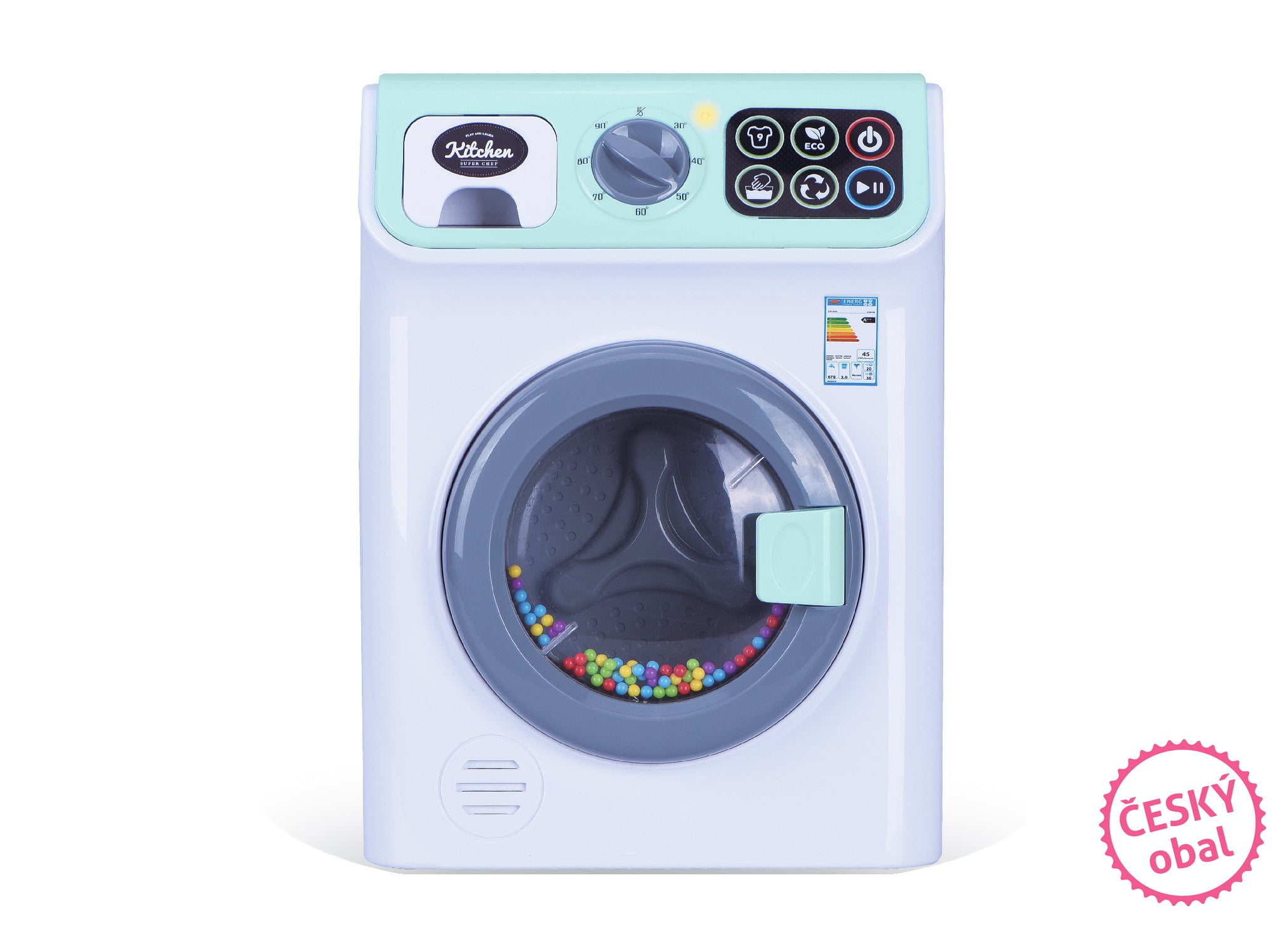 Wasmachine met effecten voor kinderen - Tsjechische verpakking