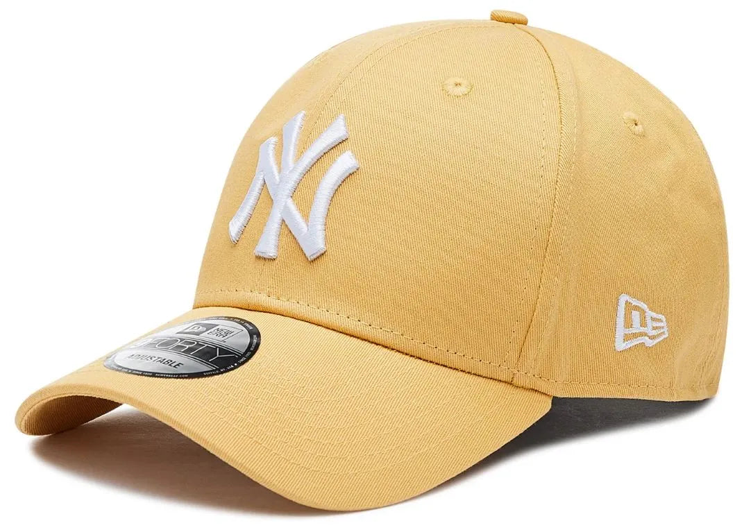 Złota żółta czapka New Era NY Yankees