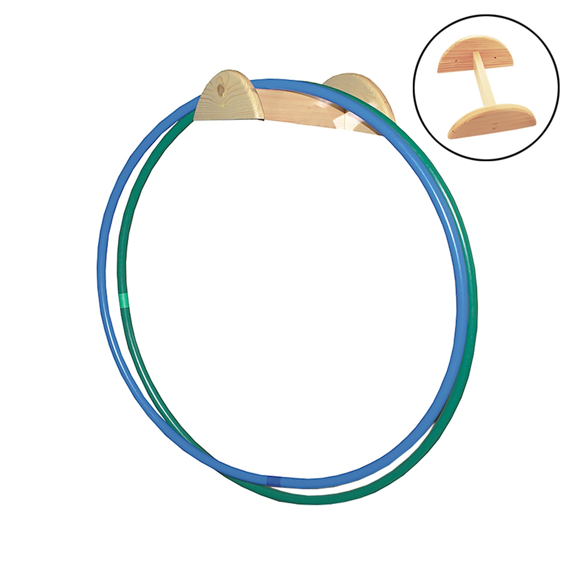 Tacaíocht adhmaid le haghaidh fáinne/rópa s