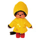 Monchhichi Monchhichi Junge in einem gelben Regenmantel 20 cm