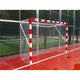 Set Aluminium Handbal-zaalvoetbaldoelen Vast 80x80 Mm