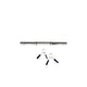 Dumbbell Bar 36cm With Collars Spring