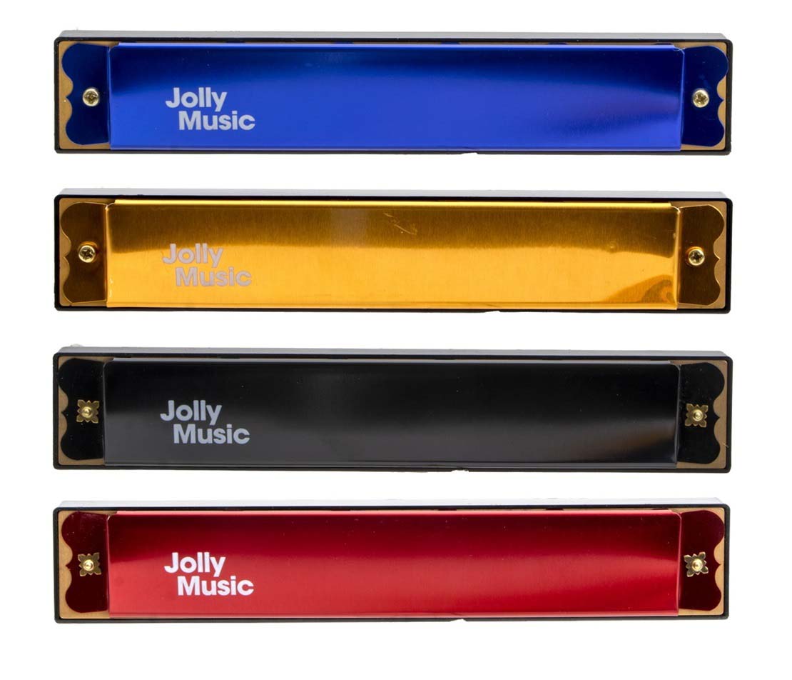 Metal Harmonica In A Paper Box