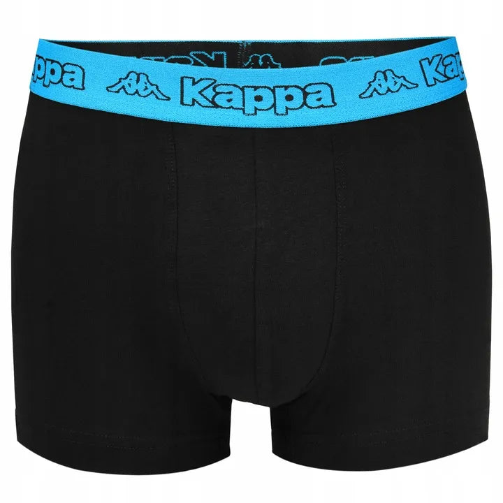 Boxerky Kappa Boxerky 2-bal Černá/diva Modrá Černá 2xl