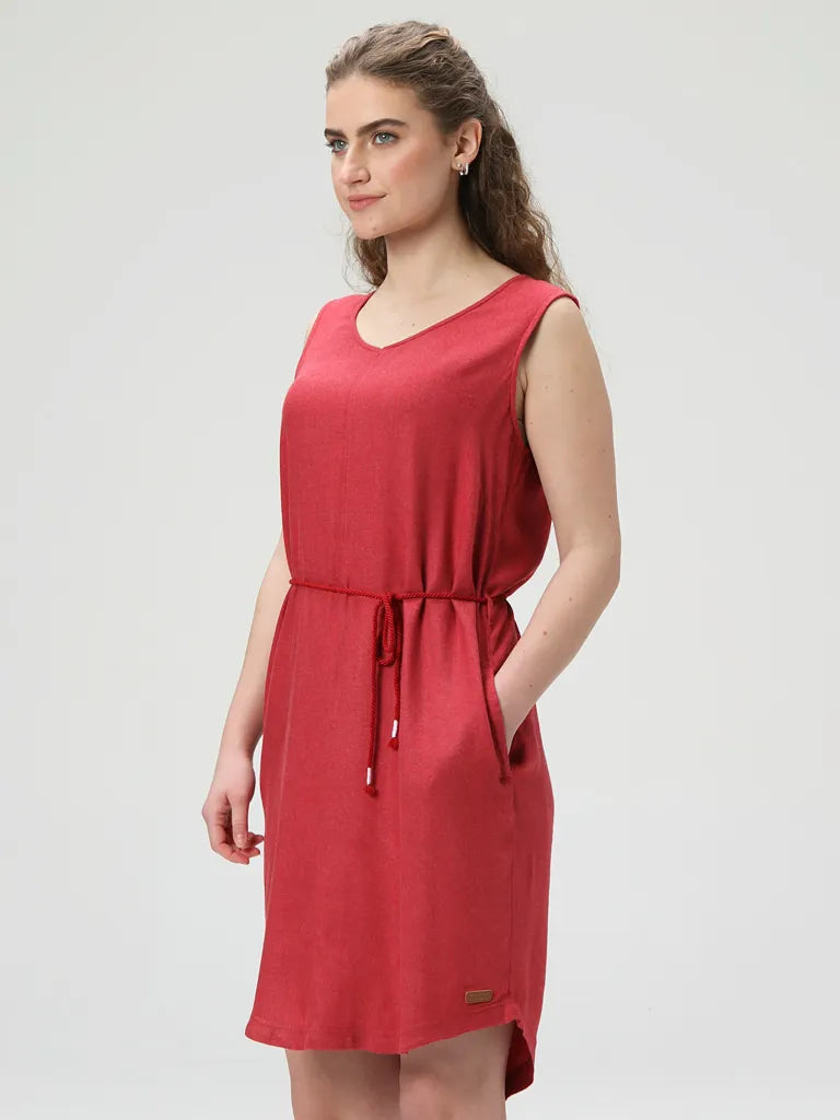 Damenkleid Loap Necla Rot