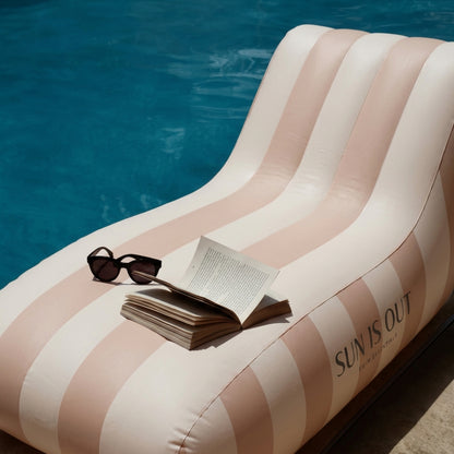 Swim Essentials Premium Lounge Float - Béžová - Saint Tropez