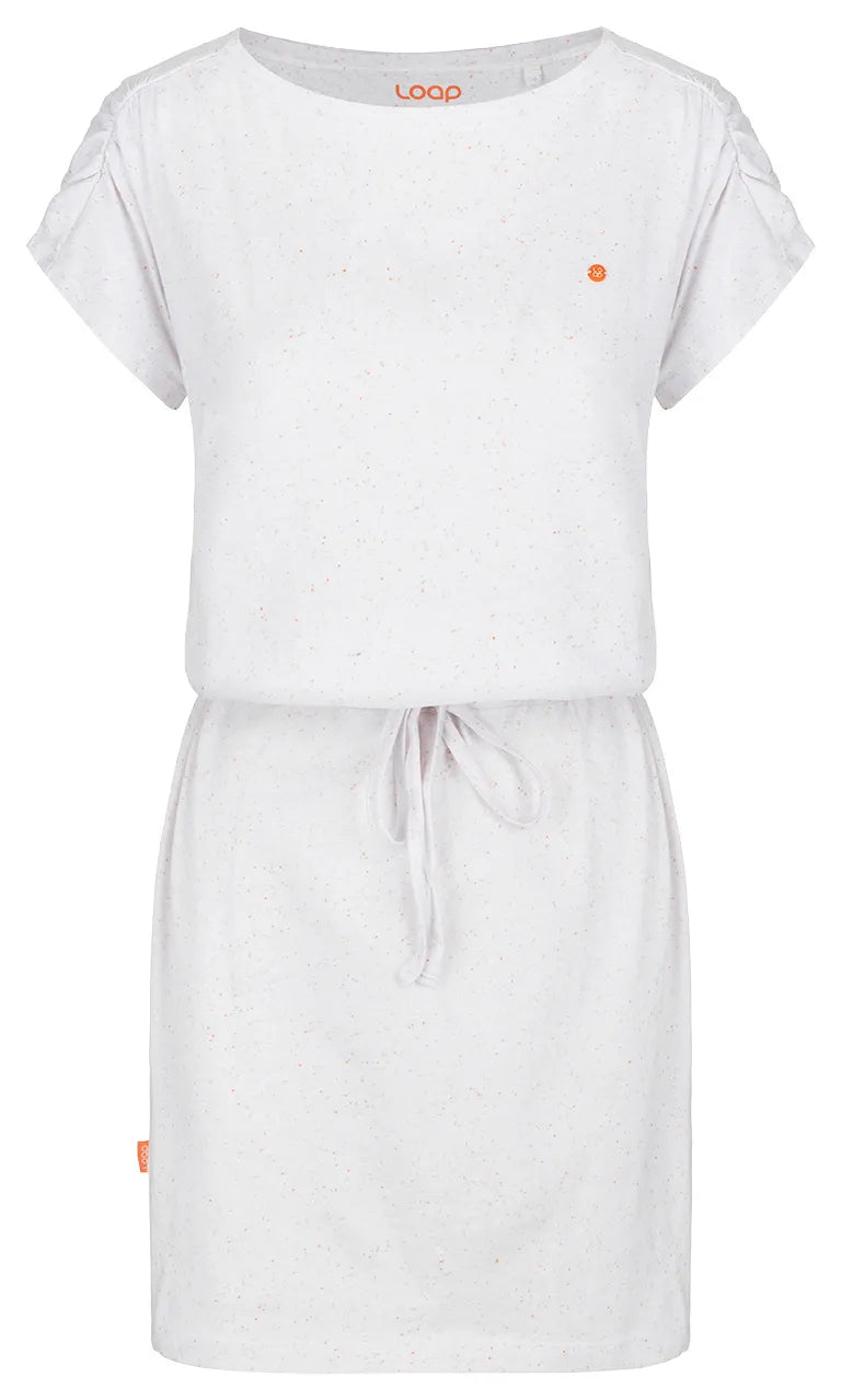 Kvinders sportskjole Loap Burka White
