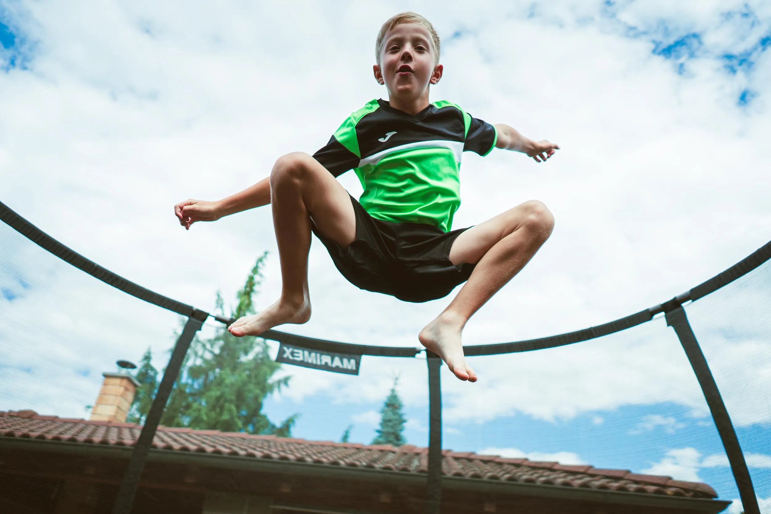 Športový set Joma danubio iii fluor zeleno-čierny xs